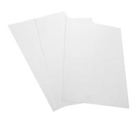 Healifty 3pcs Sublimation Aluminum Blank Boards for Indoor Desktop Display, White Aluminum Sheets with Sublimation Feature and Sturdy Non-breakable Material, for Custom Metal Sign and Photo