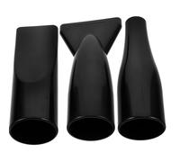 Healifty 3pcs Universal Hair Dryer Nozzle Set Abs Concentrator Attachments with Large and Small round Diffuser Tips for Professional Styling and Hair Care
