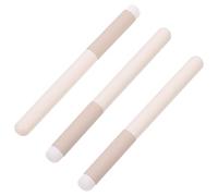 Healifty 3pcs White Lipstick Brush Set with Concealer Applicator, Portable Reusable Lip and Blush Makeup Brushes for Precise Lip Makeup and Facial Cosmetics