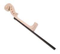 Healifty 4/4 Size Unfinished Wooden Violin Neck Head Fingerboard Replacement Part for Musical Instruments, Resists Temperature and Humidity Changes, for DIY Enthusiasts and Playing