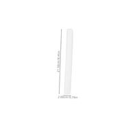 Healifty 4 Packs Foam Backer Rod Sofa Gap Filler Flexible Cushion Support Strips for Joints and Covers White Foam Filling Sticks for Sofa Slipcover Grip and Concrete Sealing