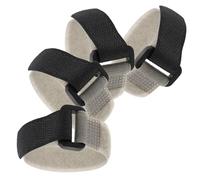 Healifty 4 Pcs Adjustable Nylon Chicken Collars No Crow Rooster Neckbands Easy Cleaning and Replacement Features, Suitable for Geese and Ducks on Farm to Prevent Disturbing Noise