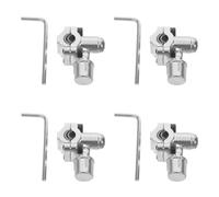 Healifty 4 Sets Bpv-31 Piercing Valve: Refrigerator Line Tap Valve Compatible For 1/4 5/16 3/8 Inch Outside Diameter Tubes, Replace AP4502525 BPV31D 14 31 GPV38 GPV56 MPV31