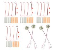 Healifty 4 Sets Diy Fruit Battery Science Experiment Kit, Potato Bio-energy Physics Teaching Toys, Stem Educational School Project Pack for Kids