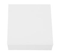 Healifty 400pcs Nonsticky White Memo Sheets Refill Pads Tear-off Blank Paper Notepads for Office School Home Organization Smooth Writing Surface Portable