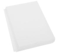 Healifty 40pcs Faceted Art Protective Film Dust Cover Non-Stick Paper Sheets A5 Size for Diamond Art Tools and Portable Mosaic Craft Accessories