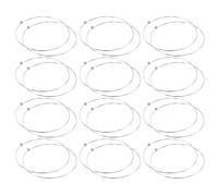 Healifty 40pcs Guitar Steel String Replacement Acoustic Classical Guitar Strings Steel for Beginners