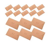 Healifty 40Pcs Vintage Kraft Envelopes Multi-Function Letter Supply Retro Style Large Small Envelopes for Invitations Personal Letters and Greetings