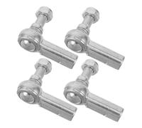 Healifty 4pcs Atv Tie Rod End Kit Heavy-duty Ball Joint Suspension Linkage Replacement for Off-road Quad Go Kart Front End Parts Steering and Suspension Upgrade