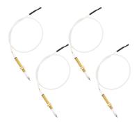 Healifty 4pcs Ceramic Gas Stove Ignition Needles with Wire High-Temperature Resistant Hot Surface Igniter Replacement for Gas Burners Compatible with Patio Heater and Furnace Igniters