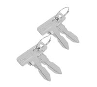 Healifty 4PCS Club Car Cart Keys Replacement with Copper Ignition Switch for Golf Carts Ergonomic Grip Keychain Precision Fit for Multiple Models Golf Accessories for Players