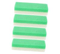 Healifty 4pcs Foot Pumice Scrubber for Feet Callus Remover Pedicure Tool with Comfortable Grip for Dead Skin Exfoliating and Massage for Heels Hands and Elbows