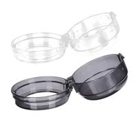 Healifty 4pcs Gas Stove Knob Covers Safety Guard Heat Resistant Plastic Grease Proofing Protectors to Prevent Children from Opening Stove and Babies Pulling Gas Knob