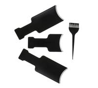 Healifty 4pcs Hair Dye Kit Highlighting Board Set 3 Flat Hair Dye Boards 1 Tint Comb Balayage Techniques at Home and Salon