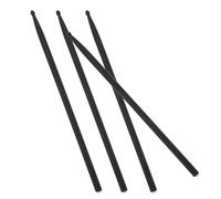 Healifty 4pcs Lightweight Carbon Fiber Drumsticks for Performance and Practice Portable Percussion Sticks with Comfortable Grip for Jazz and Snare Drums Ergonomic Design for Drummers the Go