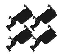 Healifty 4pcs Microwave Door Latch Arm Replacement Parts Kit Universal Microwave Door Interlock Actuator with Mounting Bracket for Home Appliance Repair