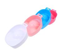 Healifty 4pcs Nail Soak Bowl Set Plastic Manicure Soaking Bowls for Nail Polish Removal in Pink Blue White and Rose for Home and Salon Use