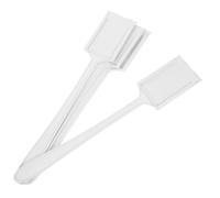 Healifty 4pcs Parking Payment Cards Holder Rods Car Payment Card Grabber Sticks for Parking Garage Auto Toll Booth Use Milk White Plastic for Vehicle Access