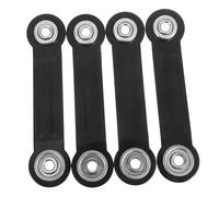 Healifty 4pcs Patio Glider Rocker Arm Bracket Replacement Kit High-Strength Outdoor Swing Hardware for Garden Bench Stability Easy Installation Glider Bearing Parts Hole Diameter