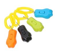 Healifty 4pcs Pet Training Sounders with Strap for Dog and Cat Obedience Training Tool for Teaching Tricks