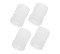 Healifty 4pcs Silicone Sealing Wave Sleeves for Ice Cream Machine Parts Leak Replacement Rings for Home and Commercial Ice Cream Makers High Efficiency Seal Components