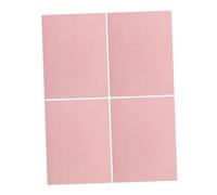 Healifty 4pcs Soft Rubber Carving Blocks for DIY Stamp Making Linoleum Printmaking Supplies Reusable Linocut Plates for Precise Engraving and Versatile Art Projects