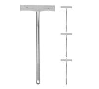Healifty 4pcs Stainless Steel Signboard Rod Holders 40cm Handheld Welcome Sign Sticks Multi-function Parade and Protest Sign Holder for Outdoor Events and Sports Meetings