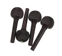 Healifty 4pcs Violin Tuning Pegs Wood Violin Part Replacement Supplies Violinists Use for Tuning Peg