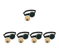 Healifty 5 Sets Moxibustion Box Creative Moxa Stick Burner with Filter Cover and Copper Holder for Home Relaxation and Traditional Therapy