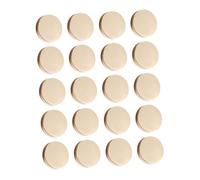 Healifty 50 Pcs Zinc Alloy Clothing Buttons for Coats Sweaters and Shirts Metal Overcoat Sewing Buttons Creative All-Match Flat Design for Dress Suit Bag DIY Decoration Gold Tone