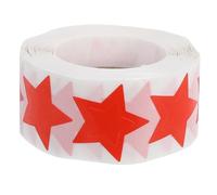 Healifty 500 Pcs Star-Shaped Self-Adhesive Sunbathing Stickers for Body Tanning, Perforated Tanning Labels for Outdoor and Indoor Skin Sun Tan