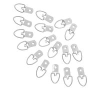 Healifty 500pcs Picture Hooks Hardware Painting Hooks Picture Hanging Hardware Mirror Frame Hangers Silver