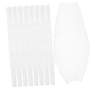 Healifty 50pcs Comb Cleaning Net Pet Hair Remover Lint Remover for Grooming Soft Mesh Hair Brush Cleaning Sheets