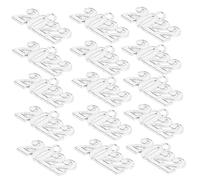 Healifty 50Pcs Decorative Alloy Pendants DIY Jewelry Accessories Lightweight Hanging Charms for Earrings Bracelets Necklaces Crafts