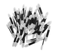 Healifty 50pcs Double-ended Eyeshadow Sponge Brushes Precision Applicators for Women Smooth Surface Makeup Sponges for Blending and Eye Shadow Application Travel-friendly Cosmetic Tool