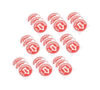 Healifty 50pcs Fire Extinguisher Sign Stickers High Visibility Red Self Adhesive Fire Action Labels for Walls Offices Public Areas Emergency Safety Decals