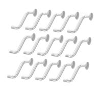 Healifty 50pcs Heavy Duty Pallet Rack Safety Pin Coated Flat Head Drop Pin S Shaped Metal Bolt for Enhanced Structural Stability and Secure Fixation Warehouse Shelving