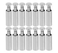 Healifty 50Pcs Large Alloy Cord Locks Waist Tightener for Pants Drawstring Cord Stopper Locks Metal End Stops for Hoodies Sweatpants Adjustable Waist Clips