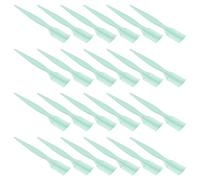 Healifty 50pcs Portable 12cm Brow Combs Eyelash Separators Makeup Tool Eyebrow and Lash Comb for Precise Lash Separation and Bang Styling Random Color