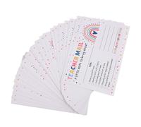 Healifty 50PCS Teacher Mail Cards Rainbow Positive Affirmations Classroom Behavior Incentive Postcards for Student Rewards Back to School Classroom Management Supplies