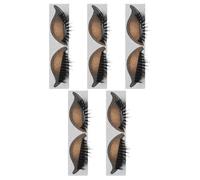 Healifty 5pairs Pre-cut Lazy Eye Shadow Eyelash Stickers Kit Makeup Patches for False Lash Combo Instant Press Temporary Eyeshadow Tattoo for Women