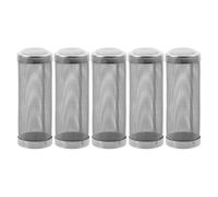 Healifty 5pcs Aquarium Filter Mesh Intake Strainer Cover 16mm White Fish Intake Protector Shrimp Tank Guard Fish Fry Protection Aquarium Filter Accessory