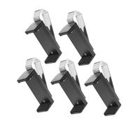 Healifty 5pcs Car Remote Holder Clips for Sun Visor Anti-static Material with Secure Lock Design Compatible with Various Remote Brands and Models for Organized Storage