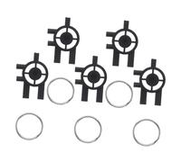 Healifty 5pcs Commercial Dispenser Key Paper Towel and Toilet Tissue Replacement Keys Compatible with Cintas for Easy Maintenance and Waste Reduction in Public Bathrooms