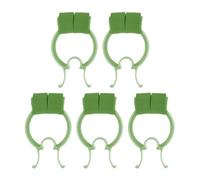 Healifty 5pcs Green Nasal Breathing Exercise Clips Nosebleed Stopper Nose Stopper Clamps for Swimming and Lung Training, Lightweight Plastic Nose Plugs for Sports and Hayfever Use