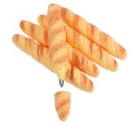 Healifty 5pcs Novelty Realistic Baguette Bread Ballpoint Pens with Black Ink for Office and School Supplies, Funny Food-shaped Writing Gel Pens for Decoration and Daily Use