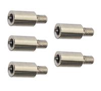 Healifty 5pcs Photo Album Extension Posts 1.5cm Scrapbook Binding Screws Replacement DIY Craft Tool for Wedding and Refillable Albums