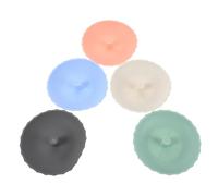 Healifty 5pcs Silicone Coffee Mug Stacker and Cup Organizer with Universal Fit and Temperature Maintenance Features, for Kitchen Cabinets and Countertop Storage of Drinkware and Tea Cups