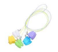 Healifty 5pcs Teeth Box Plastic Tooth Storage Case Boys and Girls Milk Keepsake Holder Organizer for Classroom School Party Favor