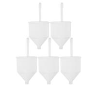 Healifty 5Pcs Viscosity Measuring Cup Set for Paint Inks Lacquer Varnish Automotive Paint Tester Liquid Funnel for Accurate Viscosity Measurement and Flow Testing